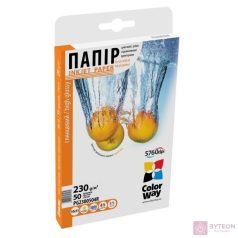   COLORWAY Fotópapír, magasfényű (high glossy), 230 g/m2, 10x15, 50 lap