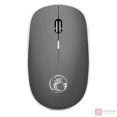   APEDRA Vezeték nélküli egér optikai, G-1600, 1600dpi, USB, Csendes kattintás, Szürke