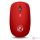 APEDRA Vezeték nélküli egér optikai, G-1600, 1600dpi, USB, Csendes kattintás, Piros