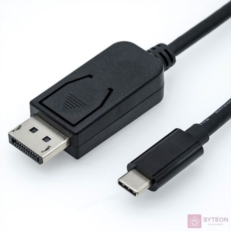 KAB ROLINE USB C 3.1 - DP adapter M/M kábellel - 2m