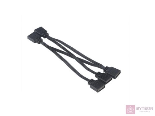 KAB Akasa 4x RGB LED elosztó - AK-CBLD05-40BK