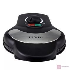 HKG Livia Gofrisűtő 1200W - fekete