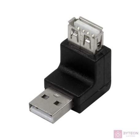 Logilink USB Adapter, USB 2.0 AM to AF, 270° angled