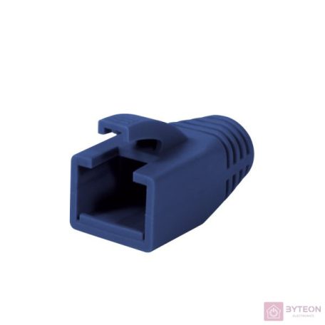 Logilink Modular RJ45 Plug Cable Boot 8mm blue, 50pcs
