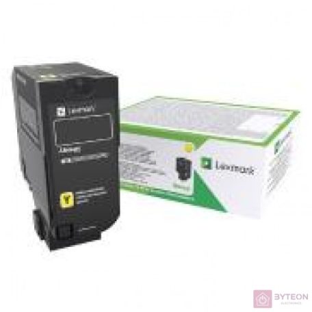 Lexmark CX725 extra large capacity corporate toner Yellow (16K)