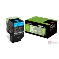   Lexmark 802HCE high capacity toner Cyan (3K) for CX410/510 MFP