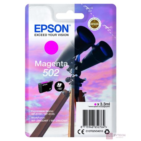 Ink Cartridge Epson Magenta 3,3 ml XP-5100