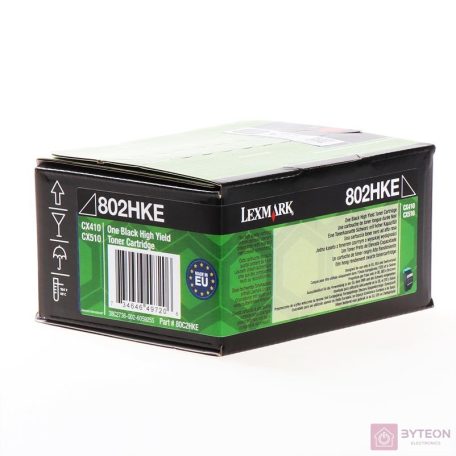 Lexmark 802HKE high capacity toner Black (4K) for CX410/510 MFP