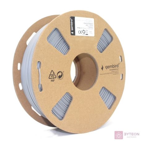 Filament Gembird PLA Grey | 1,75mm | 1kg