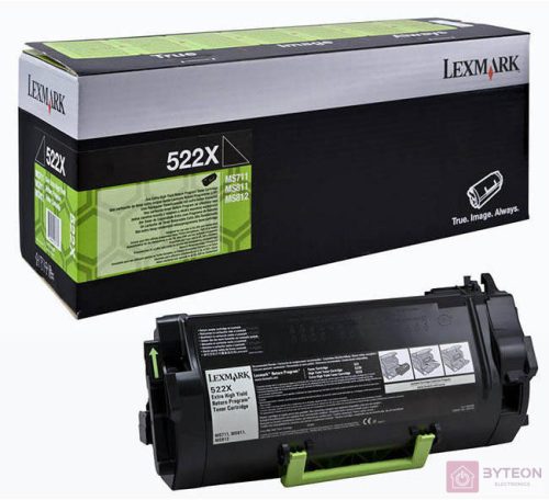 Lexmark 522XE Extra high capacity corporate toner cartridge (45k) for MS811/812 printer
