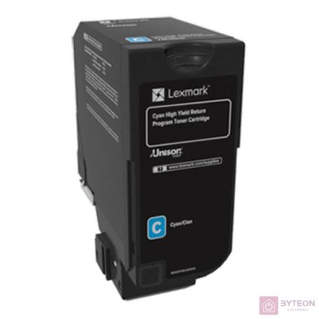 Lexmark CX725 extra large capacity toner Cyan (16K)