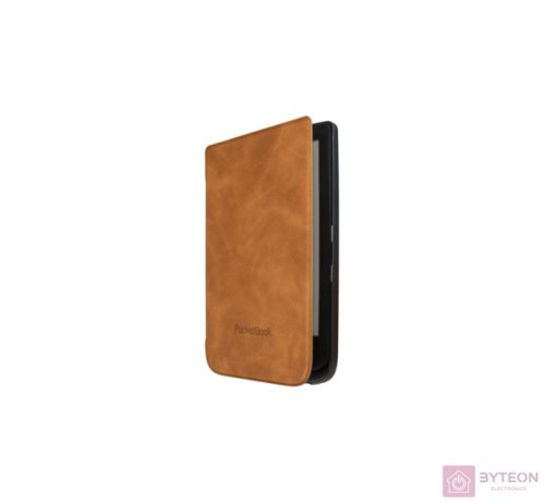 PocketBook Shell Touch HD 3, Touch Lux 4, Basic Lux 2 6" e-book olvasó tok barna