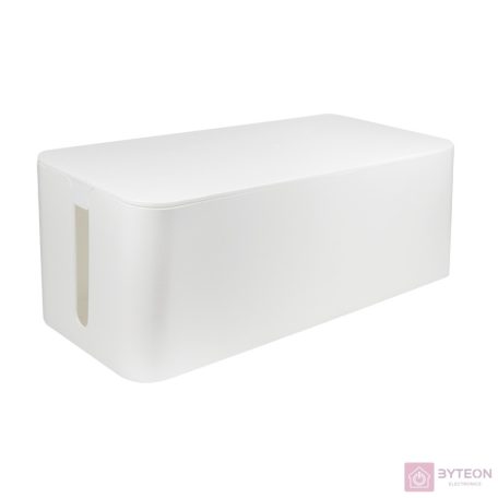 LOGILINK - Cable Box, 407x157x133.5mm, White