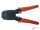 Gembird RJ45, RJ12, RJ11 krimpelőfogó fekete-piros