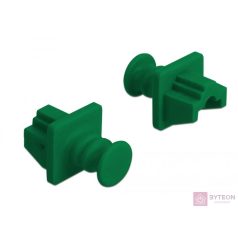 Delock Porvédő az RJ45 hüvely, 10 darab zöld