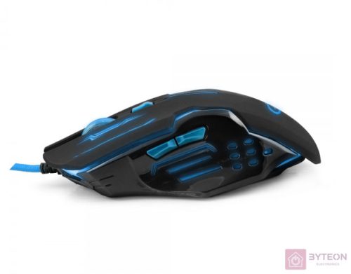 Esperanza MX403 APACHE 6D USB optikai gamer egér, kék