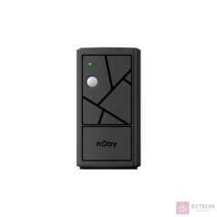   NJOY Szünetmentes  600VA - Keen 600 USB (2 Schuko, line-interaktív, USB menedzsment, RJ11/45 vonalvédelem, fekete)