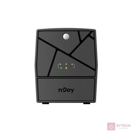 NJOY Szünetmentes  1000VA - Keen 1000 USB (4 Schuko, line-interaktív, USB menedzsment, RJ11/45 vonalvédelem, fekete)
