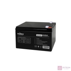   NJOY Szünetmentes akkumulátor - GP12122F (12V/12Ah, T2/F2, zárt, gondozás mentes, AGM)