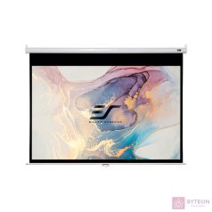   EliteScreens 128" (16:10) manuális fali vászon M128NWX (275 x 172 cm, Fehér váz)