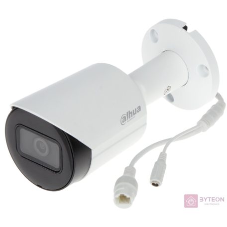 Dahua IP csőkamera - IPC-HFW2231S-S (2MP, 3,6mm, kültéri, H265+, IP67, IR30m, ICR, WDR, SD, PoE)