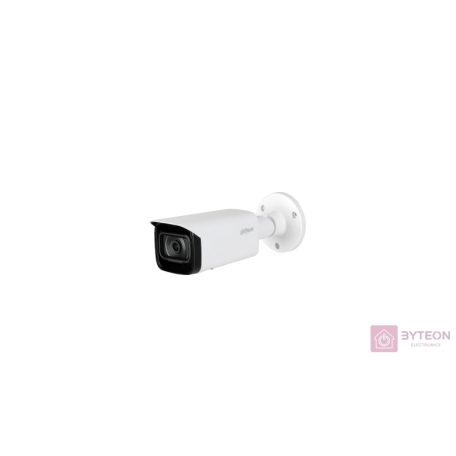 Dahua IP csőkamera - IPC-HFW5241T-ASE (AI; 2MP, 2,8mm, kültéri, H265+, IP67, IR80m,ICR,WDR,SD,PoE,I/O,audio)