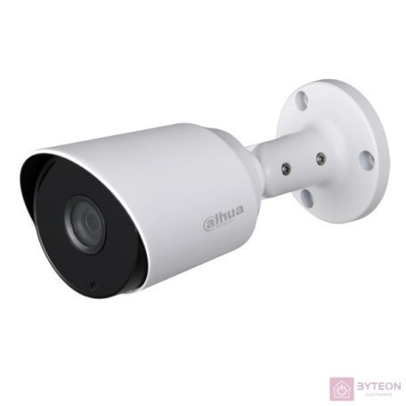 Dahua 4in1 Analóg csőkamera - HAC-HFW1200T (2MP, 2,8mm, kültéri, IR20m, ICR, IP67, DWDR, 12VDC)