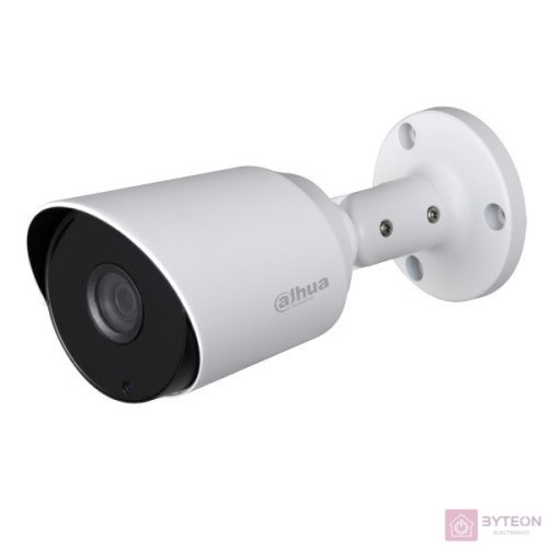 Dahua 4in1 Analóg csőkamera - HAC-HFW1200T (2MP, 2,8mm, kültéri, IR20m, ICR, IP67, DWDR, 12VDC)