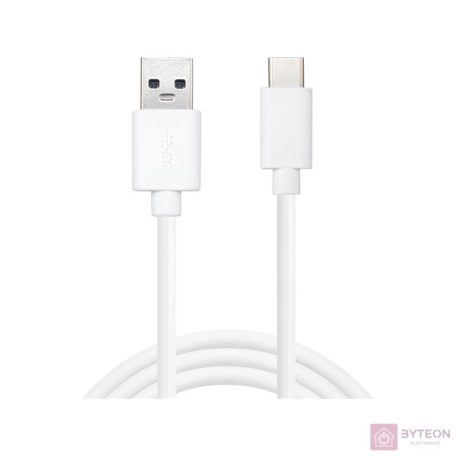 Sandberg Kábel - USB-C to USB3.0 (1m; fehér; USB-C 3.1 bemenet; USB3.0 (apa) kimenet)