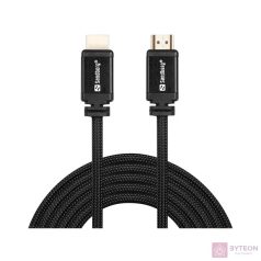 Sandberg Kábel - HDMI (2m; HDMI 2.0; 4K-UHD; fekete)