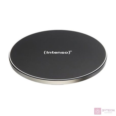INTENSO Telefon töltő Vezeték nélküli - Wireless charger (Qi-certified,  5.0V - 2.0A, aluminium ház)