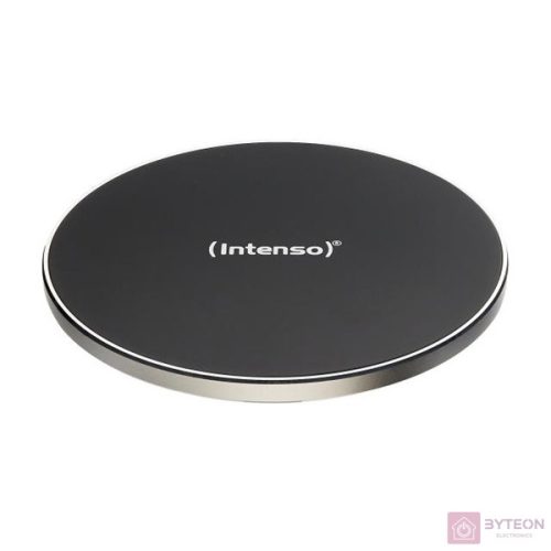 INTENSO Telefon töltő Vezeték nélküli - Wireless charger (Qi-certified,  5.0V - 2.0A, aluminium ház)