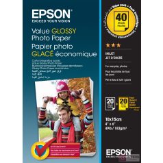 Epson Value Glossy Photo Paper 10x15cm 20 sheet