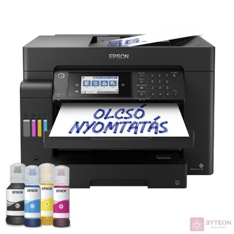 Epson L15150 színes A3+ tintasugaras 4in1 MFP, duplex, ADF, Ethernet, WIFI, 3 év