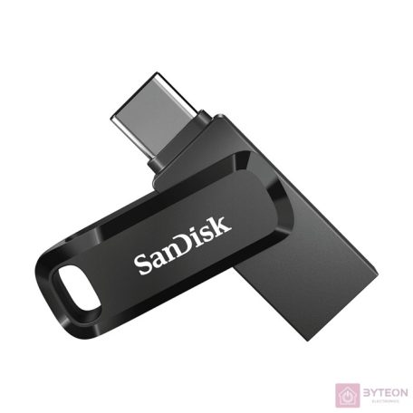 Sandisk Ultra Dual Drive Go USB flash meghajtó 256 GB USB Type-A / USB Type-C 3.2 Gen 1 (3.1 Gen 1) Fekete