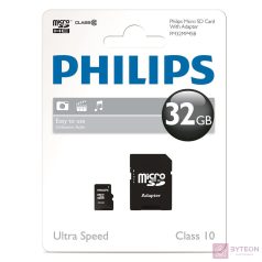   Philips FM32MP45B/00 memóriakártya 32 GB MicroSDXC Class 10 UHS-I