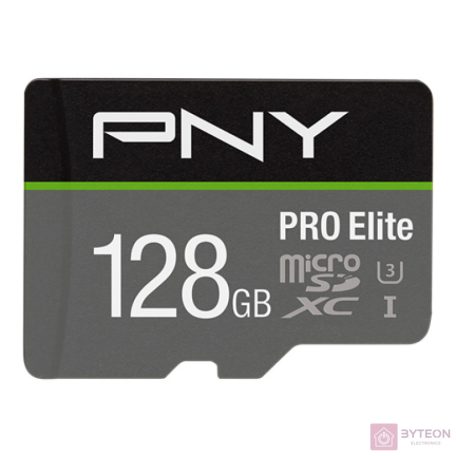 PNY PRO Elite memóriakártya 128 GB MicroSDXC Class 10 UHS-I