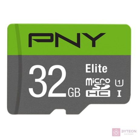 PNY Elite memóriakártya 32 GB MicroSDHC Class 10