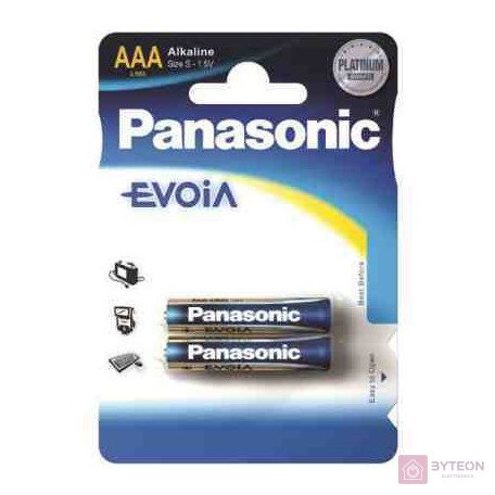Panasonic Evolta AAA Egyszer használatos elem Lúgos