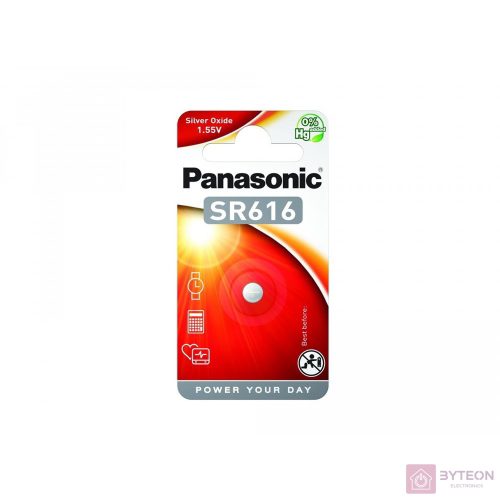 Panasonic SR616 Egyszer használatos elem