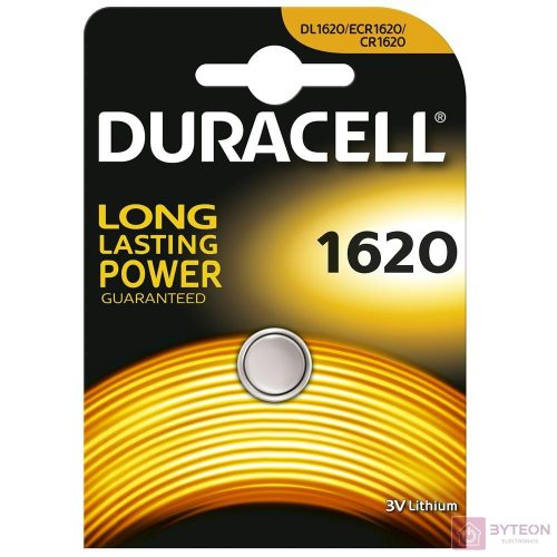 Duracell CR1620 3V Egyszer használatos elem Lítium