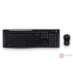 Logitech MK270 (HU, Vez.nélküli) - Fekete