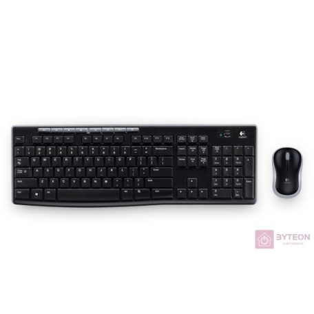 Logitech MK270 (HU, Vez.nélküli) - Fekete