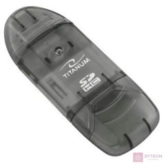 TITANUM TA101K kártyaolvasó Fekete USB 2.0
