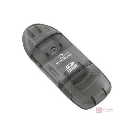 TITANUM TA101K kártyaolvasó Fekete USB 2.0