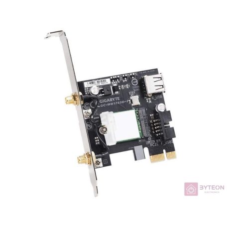 Gigabyte GC-WB1733D-I hálózati kártya WLAN / Bluetooth 1733 Mbit/s Belső