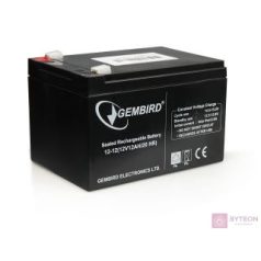   Gembird BAT-12V12AH UPS akkumulátor Zárt savas ólom (VRLA) 12 V 12 Ah