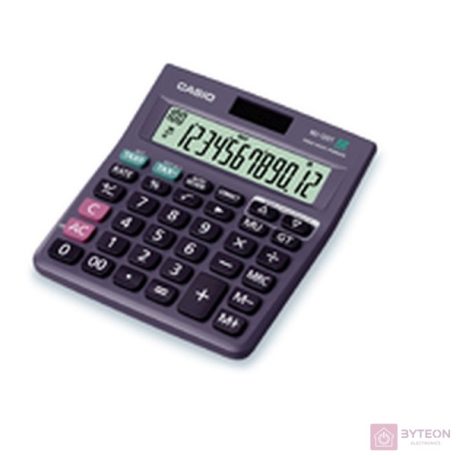 Casio MJ-120D Plus számológép Asztali Alap számológép Fekete