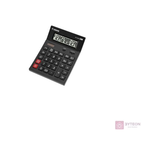 Canon AS-2400 számológép Asztali Kijelző kalkulátor Fekete