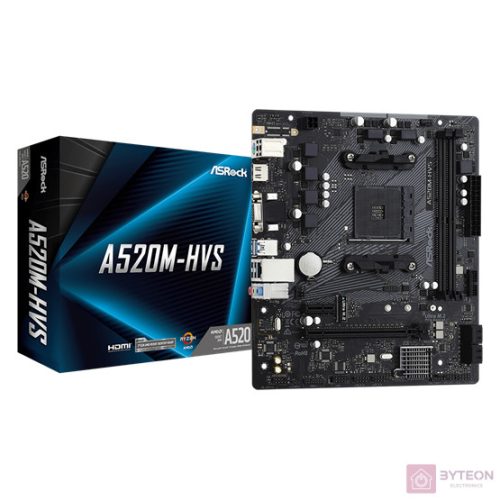 Asrock A520M-HVS (AM4)